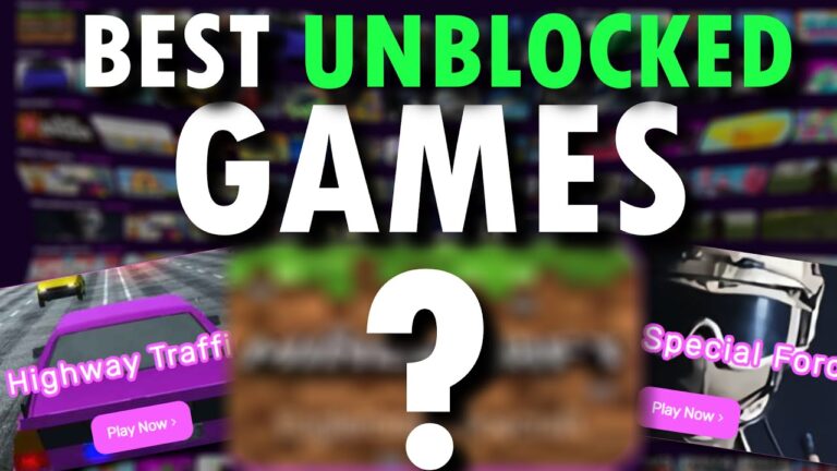 Best Unblocked Games for Students